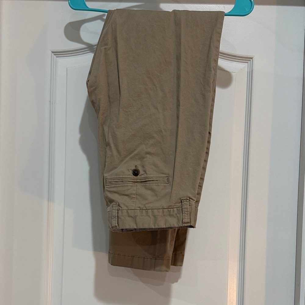 Tommy Hilfiger Men’s Khaki Straight-Leg Chinos